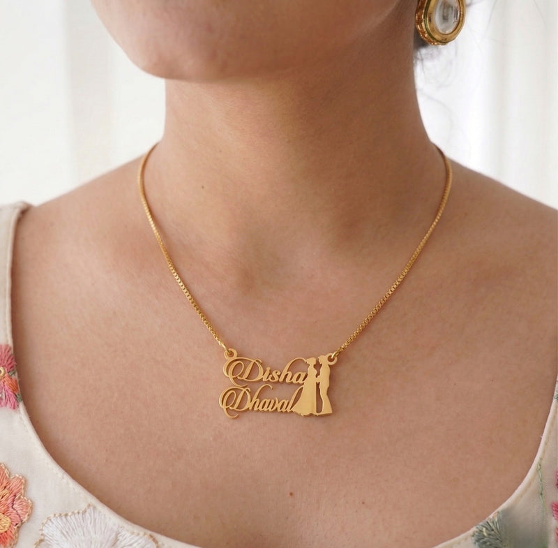 Couple Name Nacklace