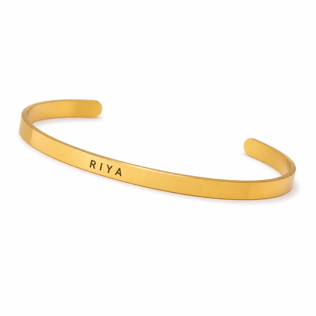 Personalized Engraved Name Kada