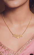 Personalized Heart Accent Name Necklace