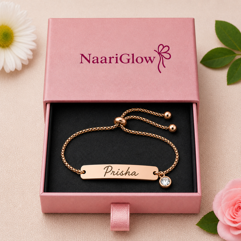 Personalized Crystal Name Bracelet
