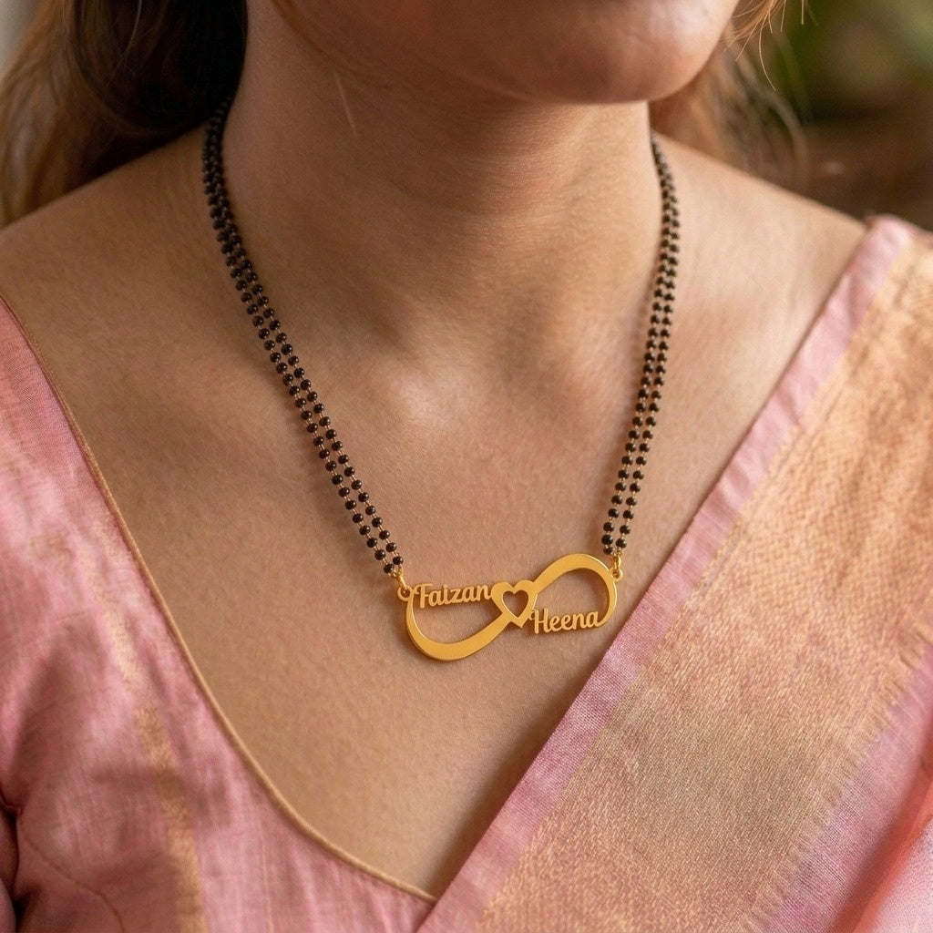 Personalized Infinity Couple Mangalsutra