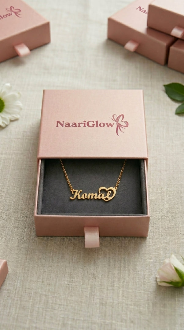 Personalized Heart Name Necklace