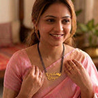Personalized Couple Heart Mangalsutra