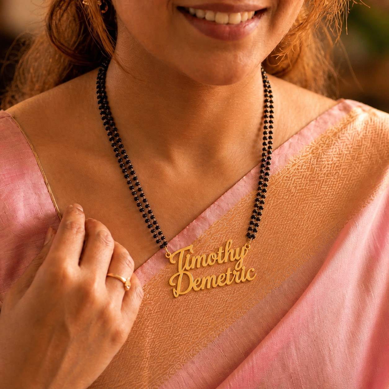 Personalized Double Name Mangalsutra