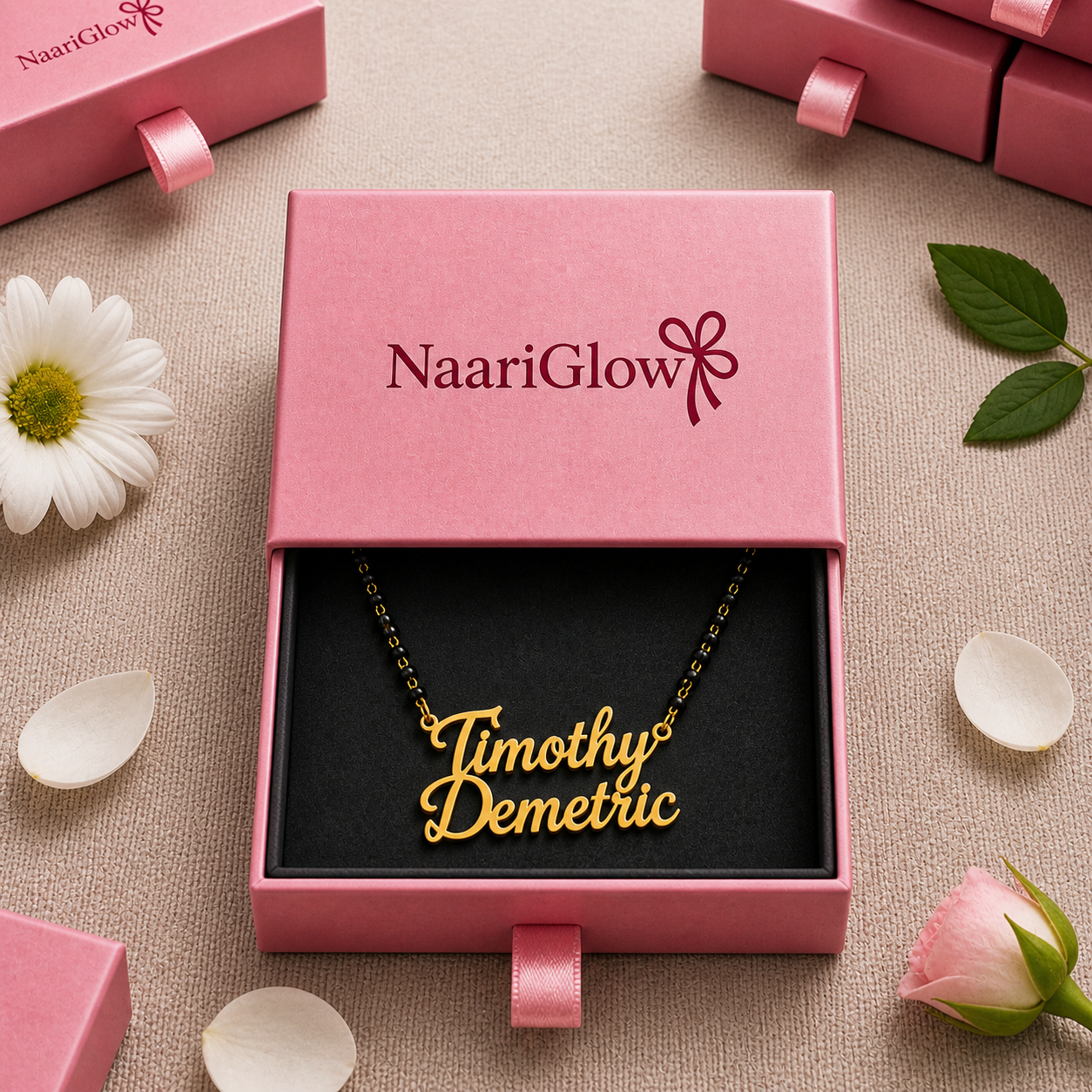 Personalized Double Name Mangalsutra