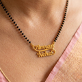 Personalized Double Name Mangalsutra Necklace
