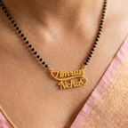 Personalized Double Name Mangalsutra Necklace