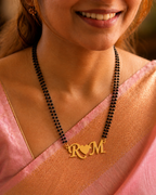 Personalized Initial Heart Mangalsutra