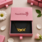 Personalized Initial Heart Mangalsutra