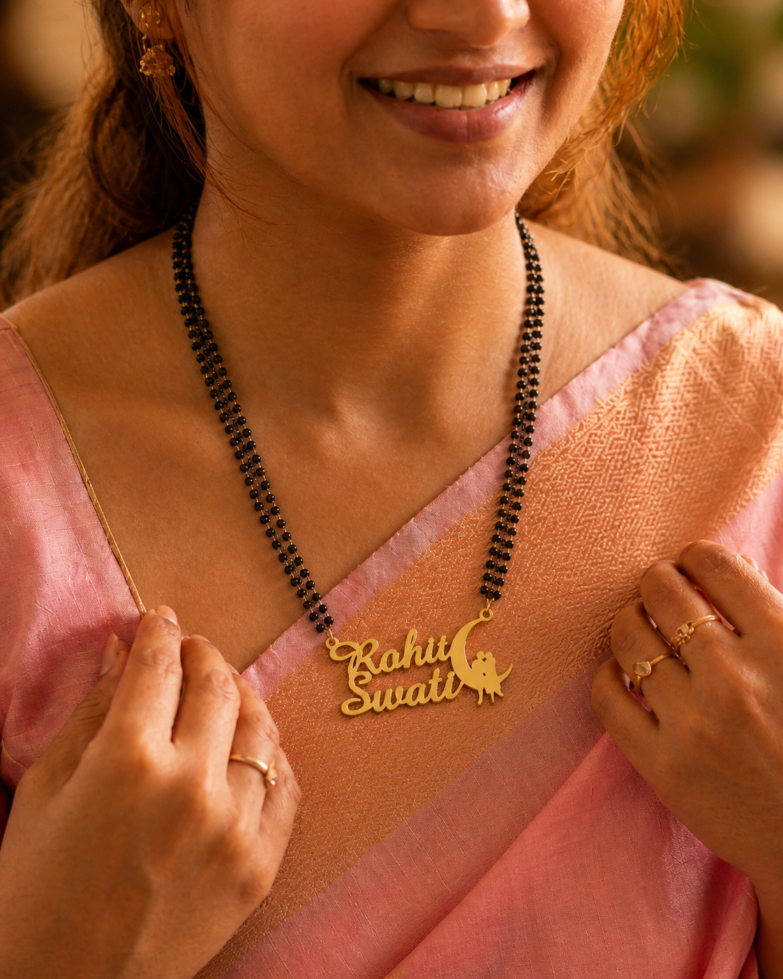 Personalized Couple Name Mangalsutra