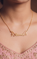 Personalized Angel Wings Name Necklace