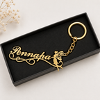 Personalized Fairy Name Keychain