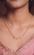 Personalized Heart Name Necklace