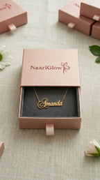 Personalized Elegant Script Name Necklace
