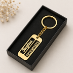 Personalized Name & Number Keychain