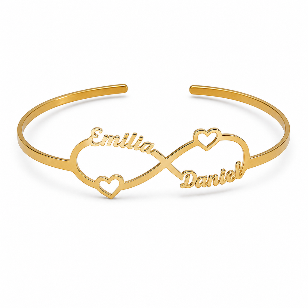 Personalized Infinity Couple Kada