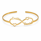 Personalized Infinity Couple Kada