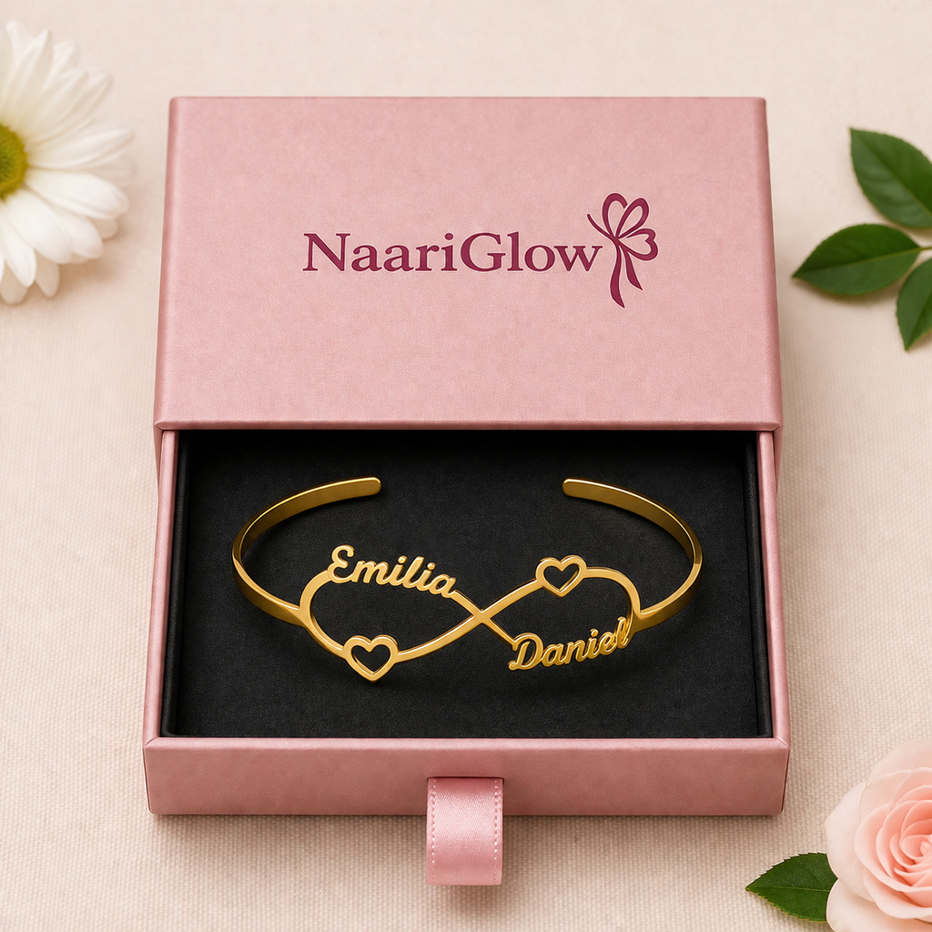 Personalized Infinity Couple Kada