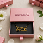 Customized Couple Silhouette Name Mangalsutra