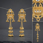 Noor Mahal Kashmiri Ghungroo Dangler Earrings