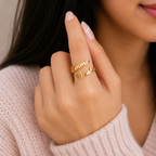Personalized Couple Name Ring