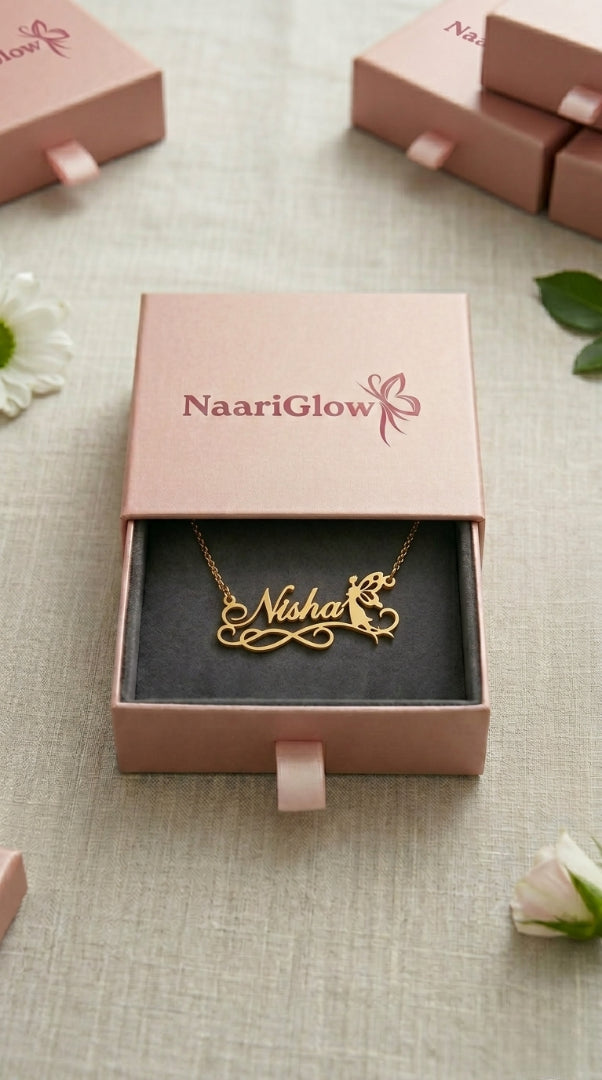 Personalized Fairy Name Necklace