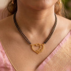 Personalized Infinity Heart Name Mangalsutra