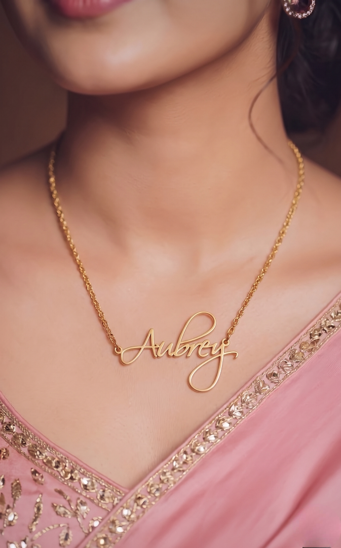 Personalized Signature Name Necklace