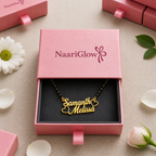 Customized Double Name Heart Mangalsutra